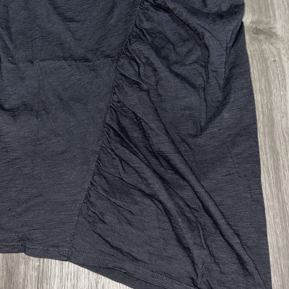 💜Firm Price💜Anthropologie T.La Ruched tee mini dress - Picture 13 of 14